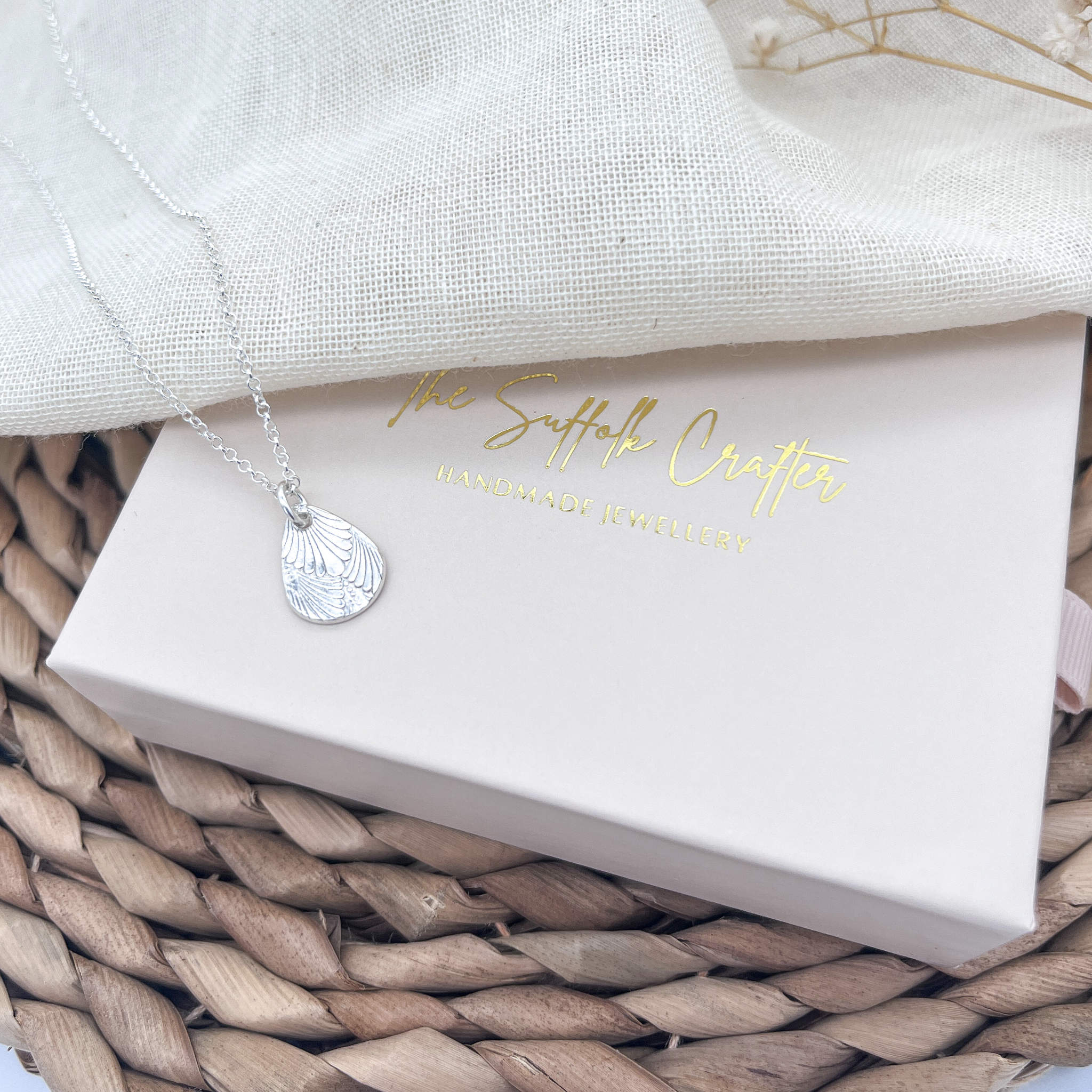 The Orla Teardrop Sterling Silver Pendant